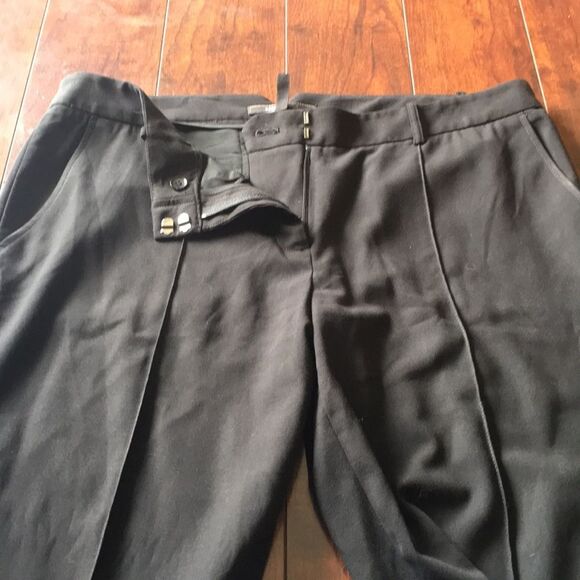 BCBG MAXAZRIA "Solo" PolyBlend Vertical-Seam Pants - Picture 2 of 8